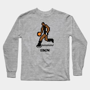 8-Bit Basketball - Brooklyn Long Sleeve T-Shirt